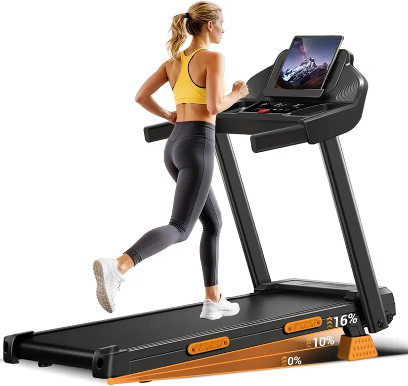 LONTEK 16% Electric Treadmill with Incline