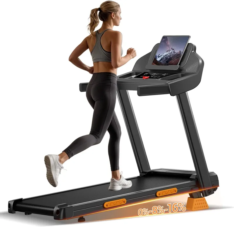 LONTEK 16% Incline Treadmills for Home