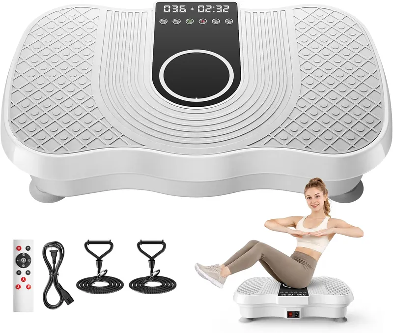 LONTEK Vibration Plate Exercise Machine 450lbs
